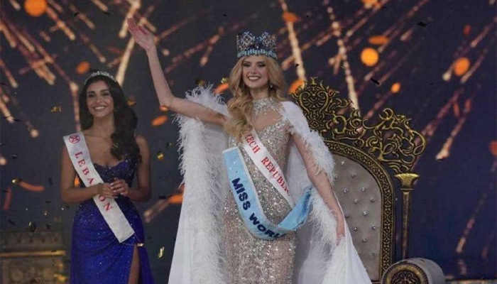 Miss Lebanon Yasmina Zaytoun named first runner up at Miss World 2024